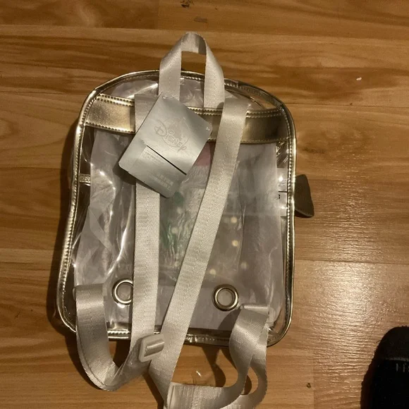 Disney belle beauty & the beast Clear Backpack glass covered rose - Picture 3 of 5